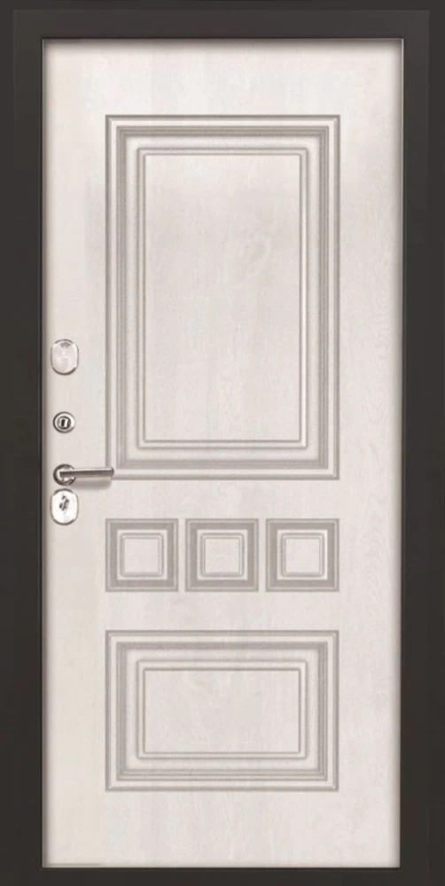 Входная дверь ДвериПРО Модель L-48 фл-608 винорит white DPRO194068 внутренняя сторона