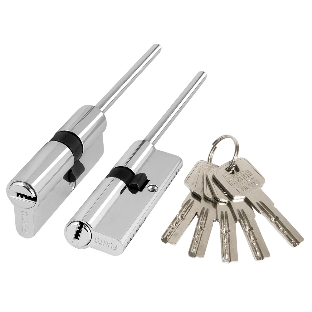 Фото Цилиндровый механизм Z3007Tang90(55+10+25) со штоком CP хром