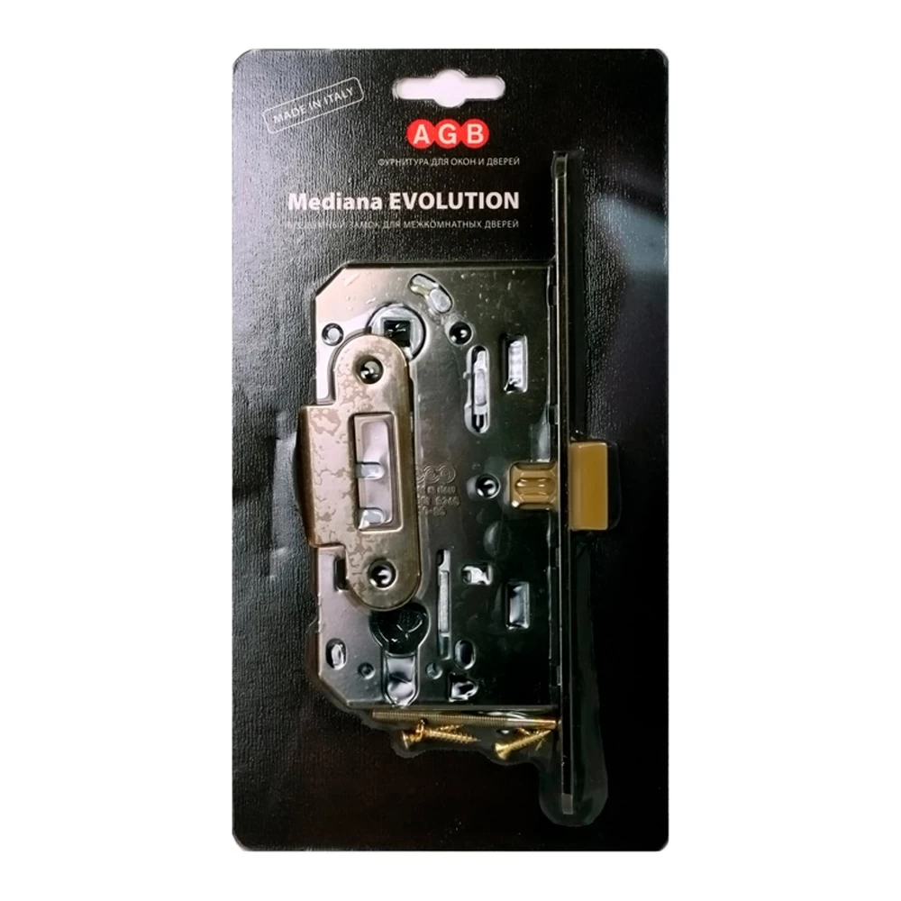 Фото Корпус замка под цил. MEDIANA EVOLUTION B01103.50.12.567 с отв. планкой B01000.13 (ант бронза)