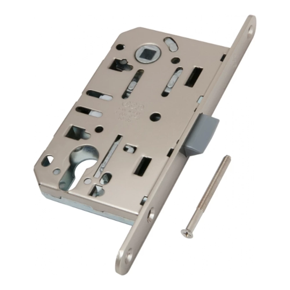 Фото Корпус врезного замка под цилиндр MEDIANA EVOLUTION B01103.50.34 (матовый хром)