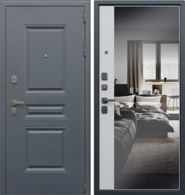 Дверь Барселона Большое зеркало капучино" ZB 853-2