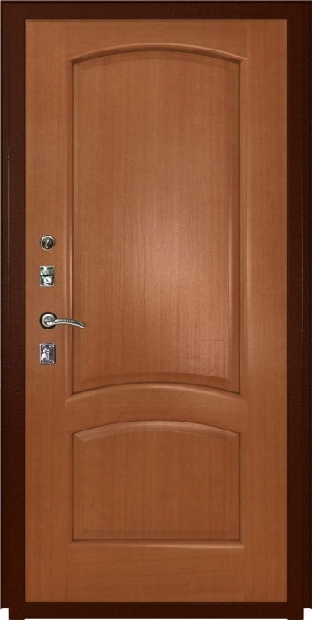Входная дверь Модель L - 48 Лаура (16мм, анегри 74) внутренняя сторона